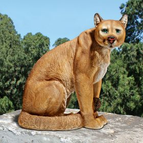 AMERICAN MOUNTAIN COUGAR STATUE