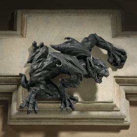 SLITHER AND SQUIRM GARGOYLE WALL SCULPT