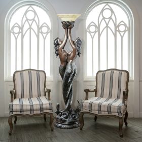 ENTWINED MERMAIDS FLOOR LAMP                FRT-NR