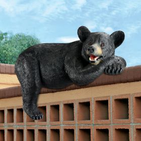 LEMONT THE LOVABLE LOUNGER BLACK BEAR