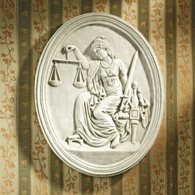 OLD BAILEY COURT LADY JUSTICE PLAQUE