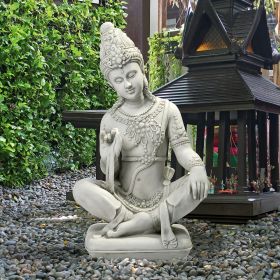 SITTING THAI TEPPANOM STATUE