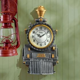 CASEY JONES TRAIN WALL CLOCK