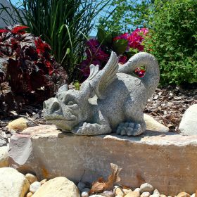 POUNCE THE MISCHIEVOUS DRAGON STATUE