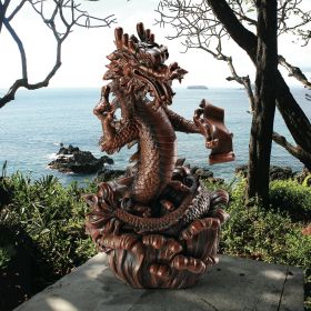 DRAGON KING OF THE FOUR SEAS STATUE