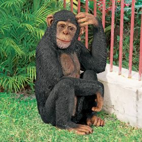 CHAUNCEY THE CONFUSED CHIMP STATUE