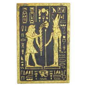 PHARAOH SETI OFFERING TO MUT PLAQUE