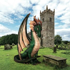 THE GIANT PAPPLEWICK BOGGS DRAGON STATUE    FRT-NR