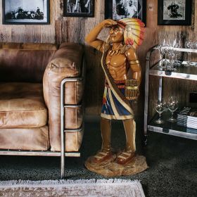 TOBACCO STORE INDIAN STATUE LARGE