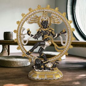 GRANDE DANCING SHIVA STATUE                 FRT-NR