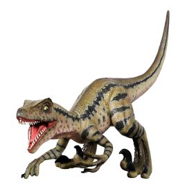 RAZOR BEAK VELOCIRAPTOR STATUE