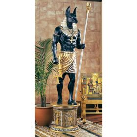 EGYPTIAN GRAND RULER ANUBIS W/ MOUNT        FRT-NR