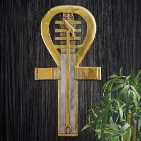 ANCIENT ANKH SYMBOL OF LIFE PLAQUE              NR