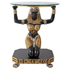 EGYPTIAN GODDESS MAAT CONSOLE TABLE             NR