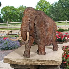 WOOLLY MAMMOTH SCALED STATUE