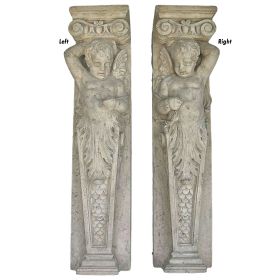 S/2 FOUNTAINBLEAU CHERUB PILASTERS              NR