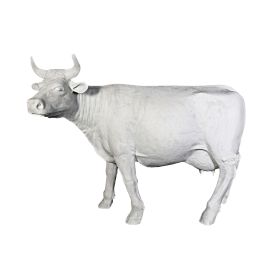 GRAND SCALE HOLSTEIN STATUE - UNPAINTED     FRT-NR