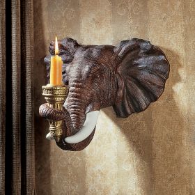 ELEPHANT HEAD SCONCE