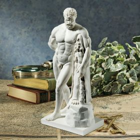 FARNESE HERCULES MARBLE RESIN STATUE