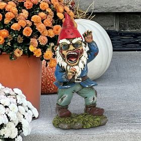 ATTACK OF THE DEAD ZOMBIE GNOME STATUE