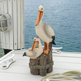 OCEANS PERCH PELICAN STATUE