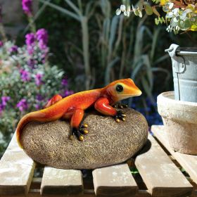 SHOW YOUR TRUE COLORS GECKO STATUE