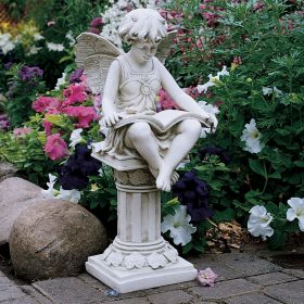 BRITISH READING FAIRY STATUE                    NR