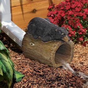 BLACK BEAR GUTTER GUARDIAN DOWNSPOUT