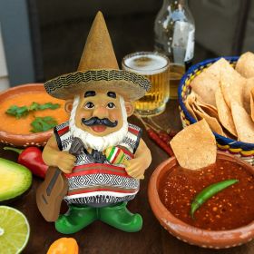 PANCHO THE MARIACHI GARDEN GNOME STATUE