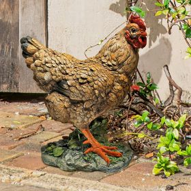 HENRIETTA HEN CHICKEN STATUE