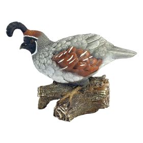 COCO THE QUAIL BIRD STATUE