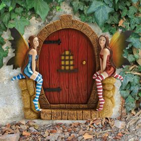 THE ENCHANTED PORTAL FAIRY DOOR PLAQUE