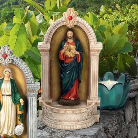 SACRED HEART OF JESUS NICHE FONT