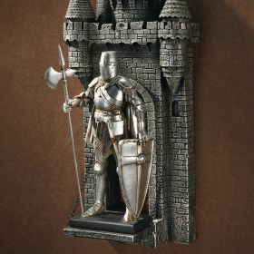 MEDIEVAL NUREMBERG CASTLE KNIGHT STATUE