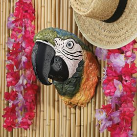 PARADISE PARROT HEAD PLAQUE