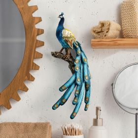 PEACOCK WALL SCULPTURE