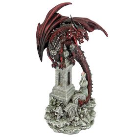 WARRIOR DRAGON OF THE NECROPOLIS STATUE