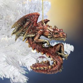 2021 DRAGON XMAS ORNAMENT