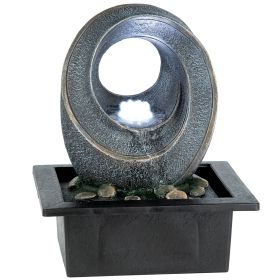 BUBBLING CIRCLE TABLETOP FOUNTAIN