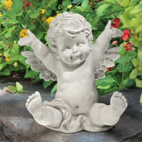 TOPSY CHERUB STATUE