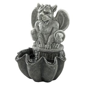 CEDRIC THE SQUIRT GARGOYLE FOUNTAIN