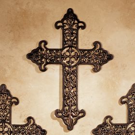 FLEUR DE LIS IRON CROSS