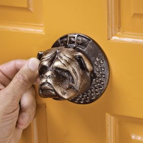 BULLDOG DOOR KNOCKER