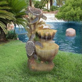 TURTLE COVE CASCADING GARDEN FOUNTAIN           NR