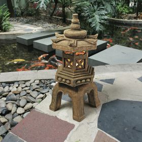 SACRED PAGODA LANTERN ILLUMINATED STATUE