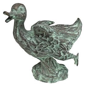 DANCING BRONZE DUCK