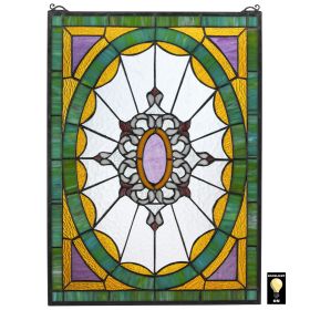 MONTE CARLO STAINED GLASS WINDOW