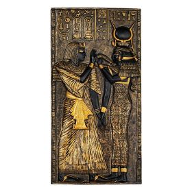 ISIS EGYPTIAN TEMPLE STELE PLAQUE