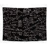 Black Mathematical Formula Wall Hanging Backdrop Tapestry Living Room Decor Tapestry Bedside Decor Backdrop Wall Art Tapestry,59x51 inch