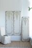 Set of 3 Large White Wall Art Panel, Rectangle Wall Sculpture, Wall Decor for Living Room Dining Room Office Bedroom, 21" x 71"